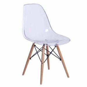 vente Chaise GLOSS TRANSPARENTE