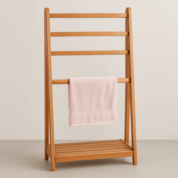 étagère en bois naturelle